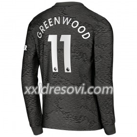 Manchester United Greenwood 11 Drugi Nogometni Dres 2020-2021 Dugim Rukavima